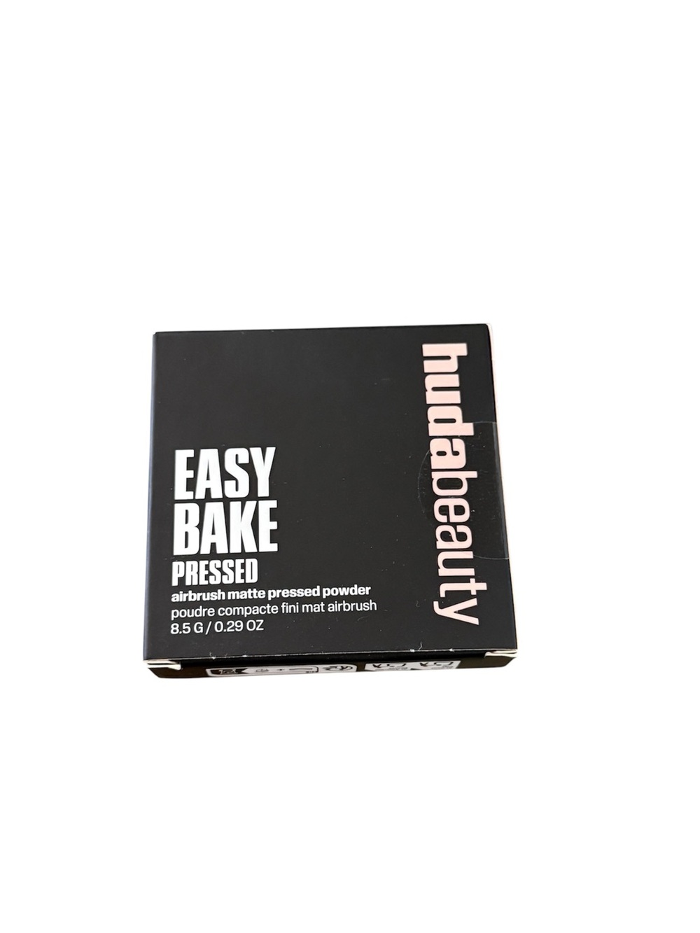 Huda beauty EASY BAKE PRESSED POWDER + puff BRAND NEW
